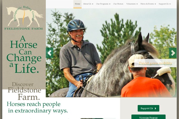 fieldstonefarmtrc.com site used Plakat