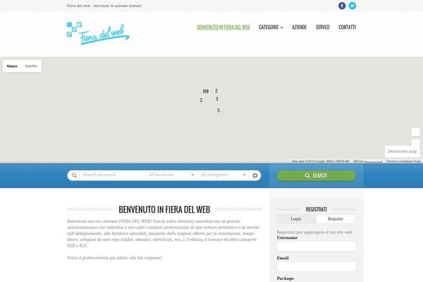 fieradelweb.com site used Directory