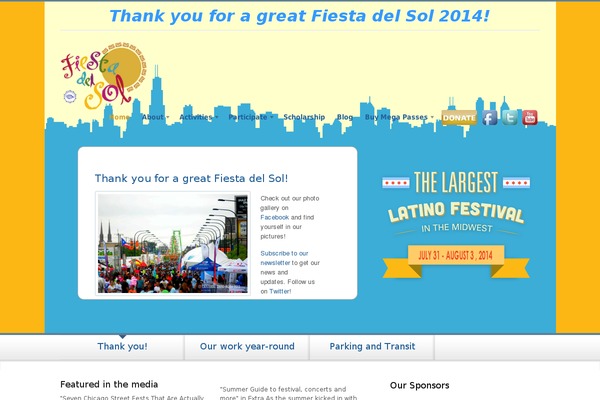 fiestadelsol.org site used Big-event