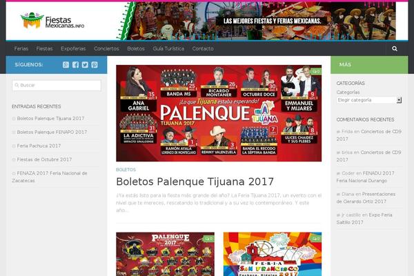 fiestasmexicanas.info site used Hueman-2.2.3