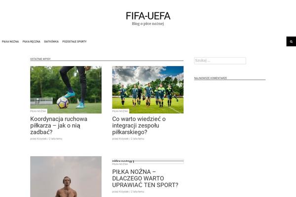 fifauefa.pl site used Pencil