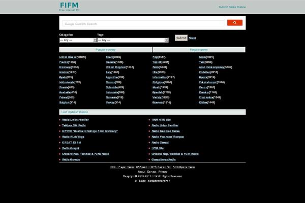 fifm.net site used Cradios