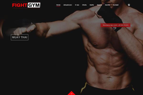 fightgym.pl site used Gymat