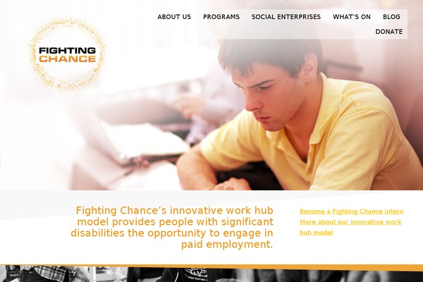 fightingchance.org.au site used Fightingchance