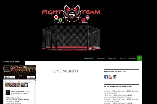 Twenty Fourteen theme site design template sample