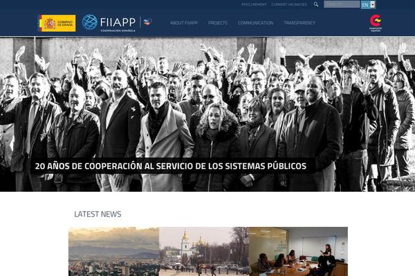 fiiapp.org site used Fiiapp-theme
