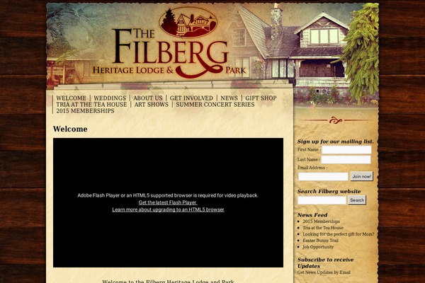 filberg.com site used Rustic_for_filberg