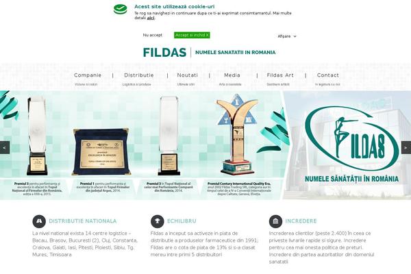 fildas.ro site used Threequarters