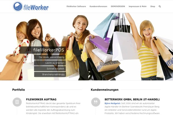 Enfold theme site design template sample