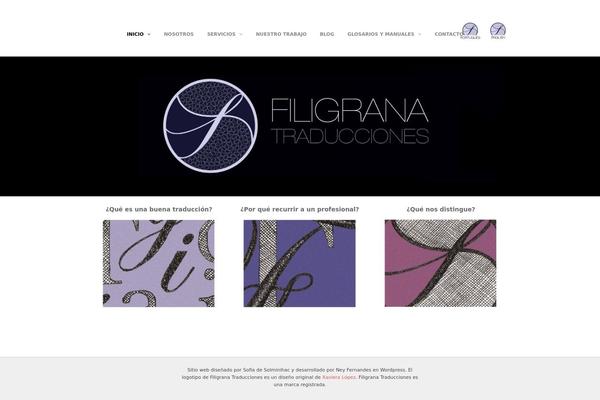 filigranatraducciones.com site used Wpex-cleaner