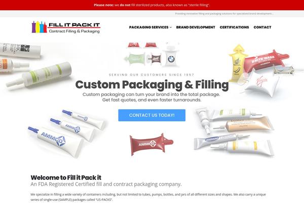 fillitpackit.com site used Porto-off