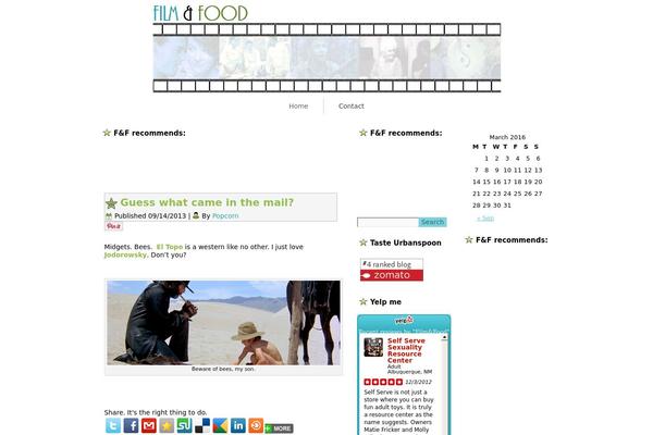 Site using Facebook Like Box plugin