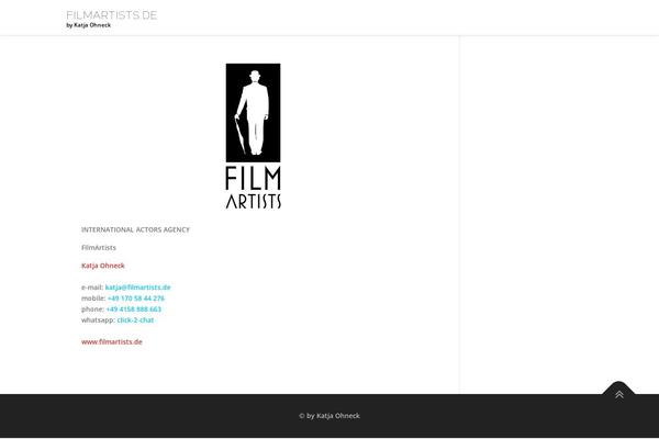 OnePress theme site design template sample
