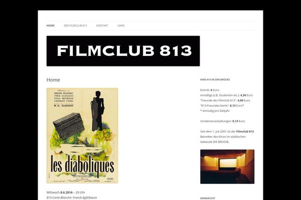 Twenty Twelve theme site design template sample