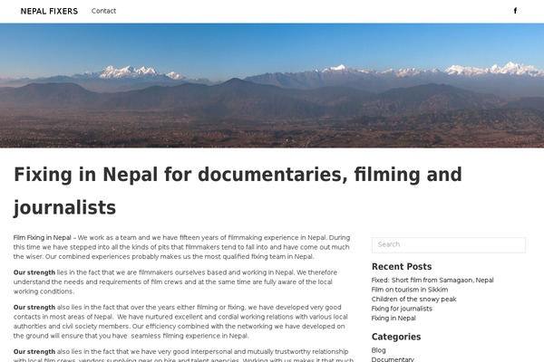 filmfixernepal.com site used Filmfixer