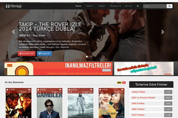 filmloji.com site used Dramatheme