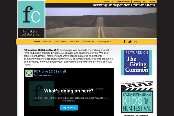 filmmakerscollab.org site used Stormship