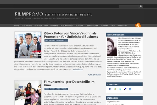 filmpromo.de site used Touchriver
