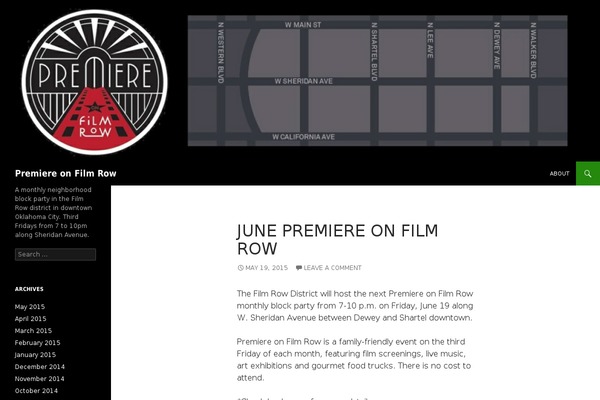 Twenty Fourteen theme site design template sample