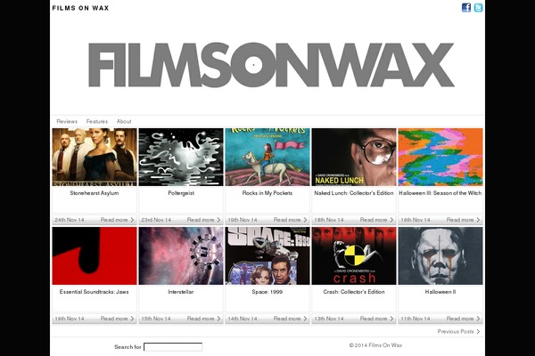 filmsonwax.co.uk site used Newses