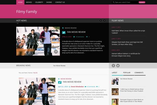filmyfamily.com site used Forceful Lite