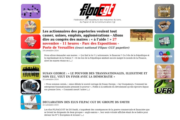 filpac-cgt.fr site used Filpac