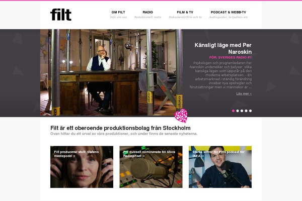 filt.se site used Filt