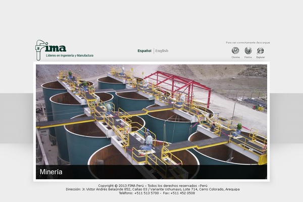 fimaperu.com site used Fima
