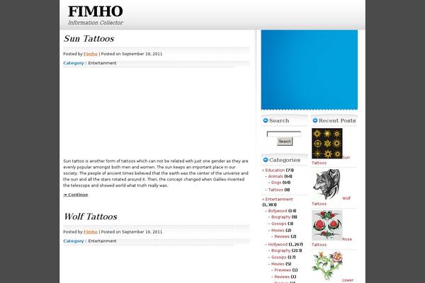 fimho.com site used Bluegrey