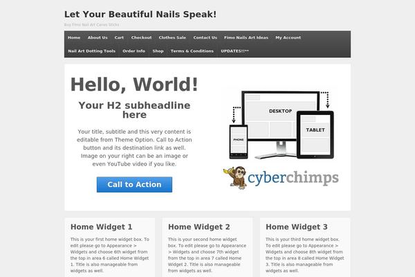 Responsive theme site design template sample