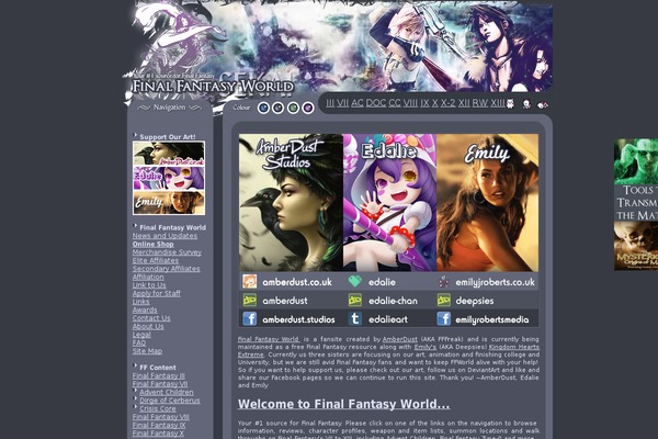 finalfantasyworld.co.uk site used Ffw