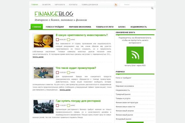 financeblog.co.ua site used Alias