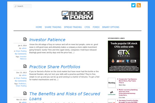 financeforay.com site used Elemin