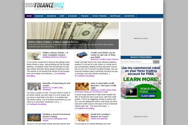 financemoz.com site used Financemoz