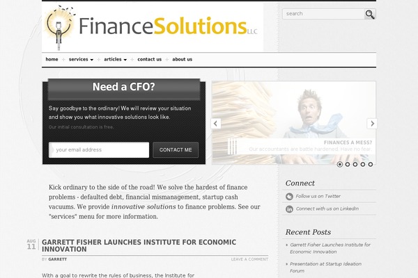 financesolutionsllc.com site used Genesis