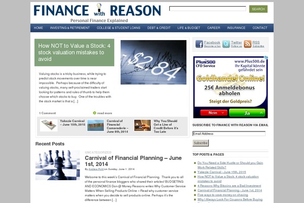 financewithreason.com site used Billions