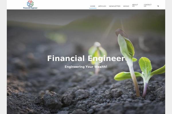 financialengineer.in site used Gutenify-finance