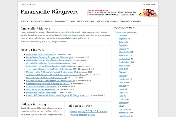 finansielle-raadgivere.dk site used Lawyer-hub