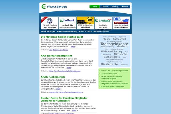 finanz-zentrale.com site used Usability