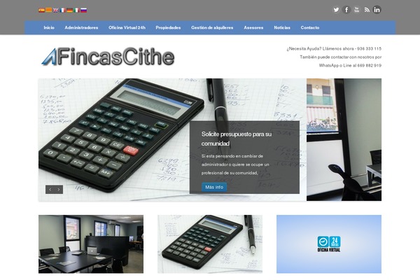 fincascithe.com site used Houzez