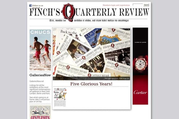finchsquarterly.com site used Fq