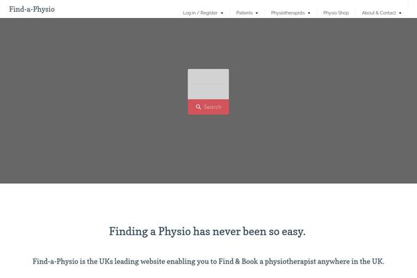 find-a-physio.com site used Gateway