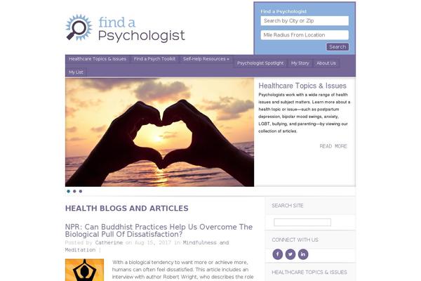 findapsychologist.org site used Five-child