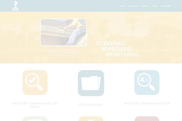 Enfold theme site design template sample
