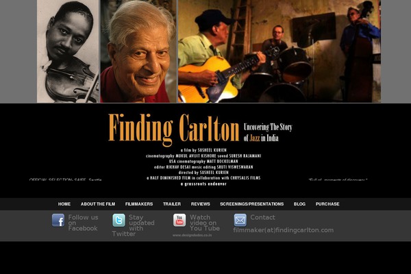 findingcarlton.com site used Carlton
