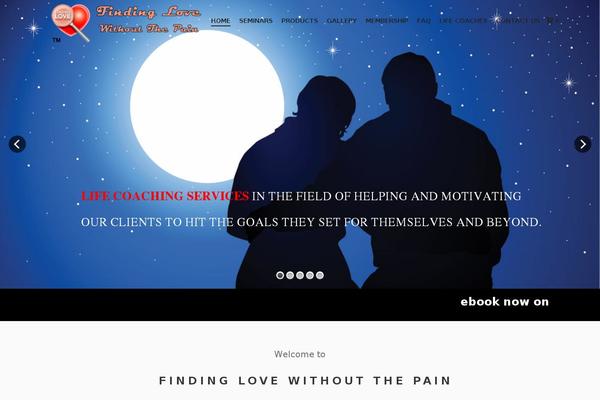 findinglovewithoutthepain.com site used Findinglovewithoutthepain