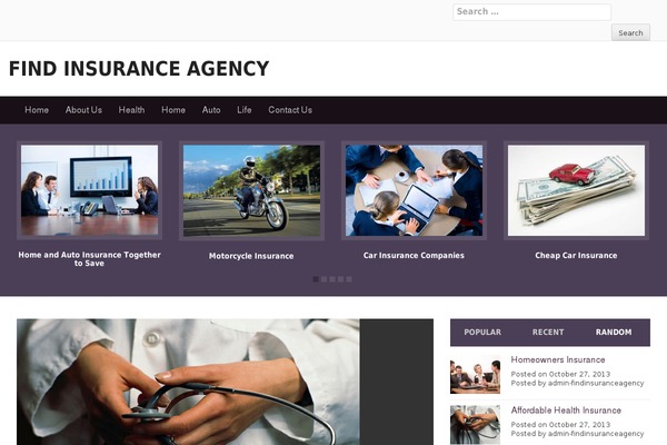 findinsuranceagency.com site used Yegor