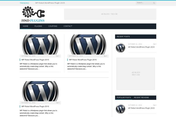 SmartMag theme site design template sample