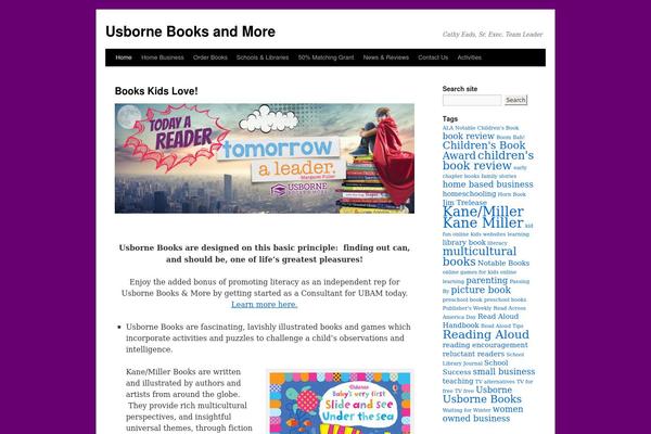 Twenty Ten theme site design template sample
