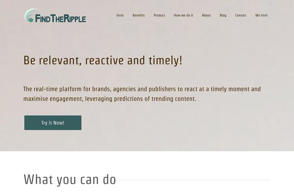 Meth theme site design template sample